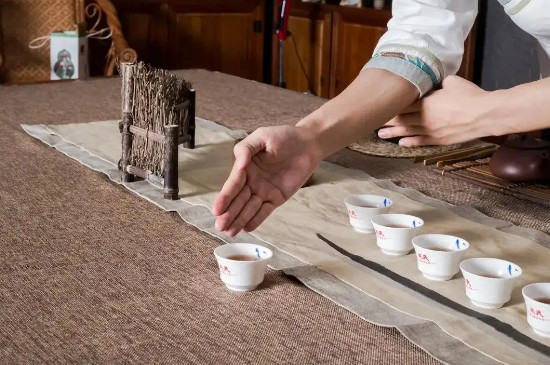 茶禮的基本內容手勢