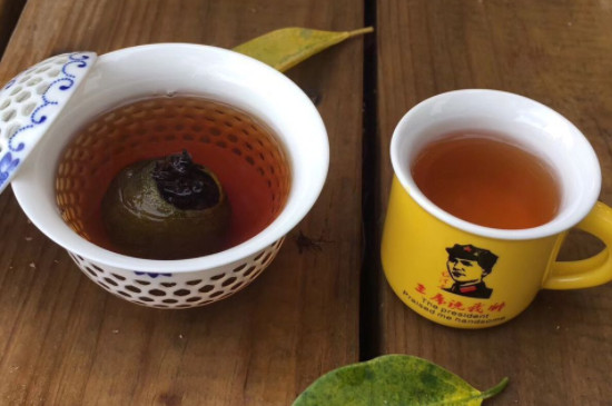 小青柑的泡法