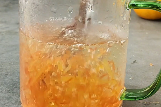 蜂蜜柚子茶的正确做法
