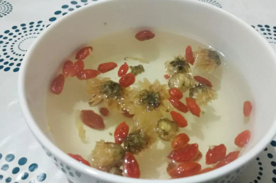 菊花枸杞茶怎麼泡