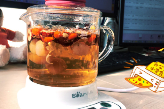 桂圓紅棗茶的做法