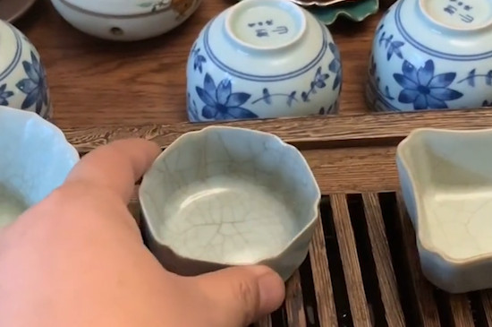 开片汝窑茶具如何养